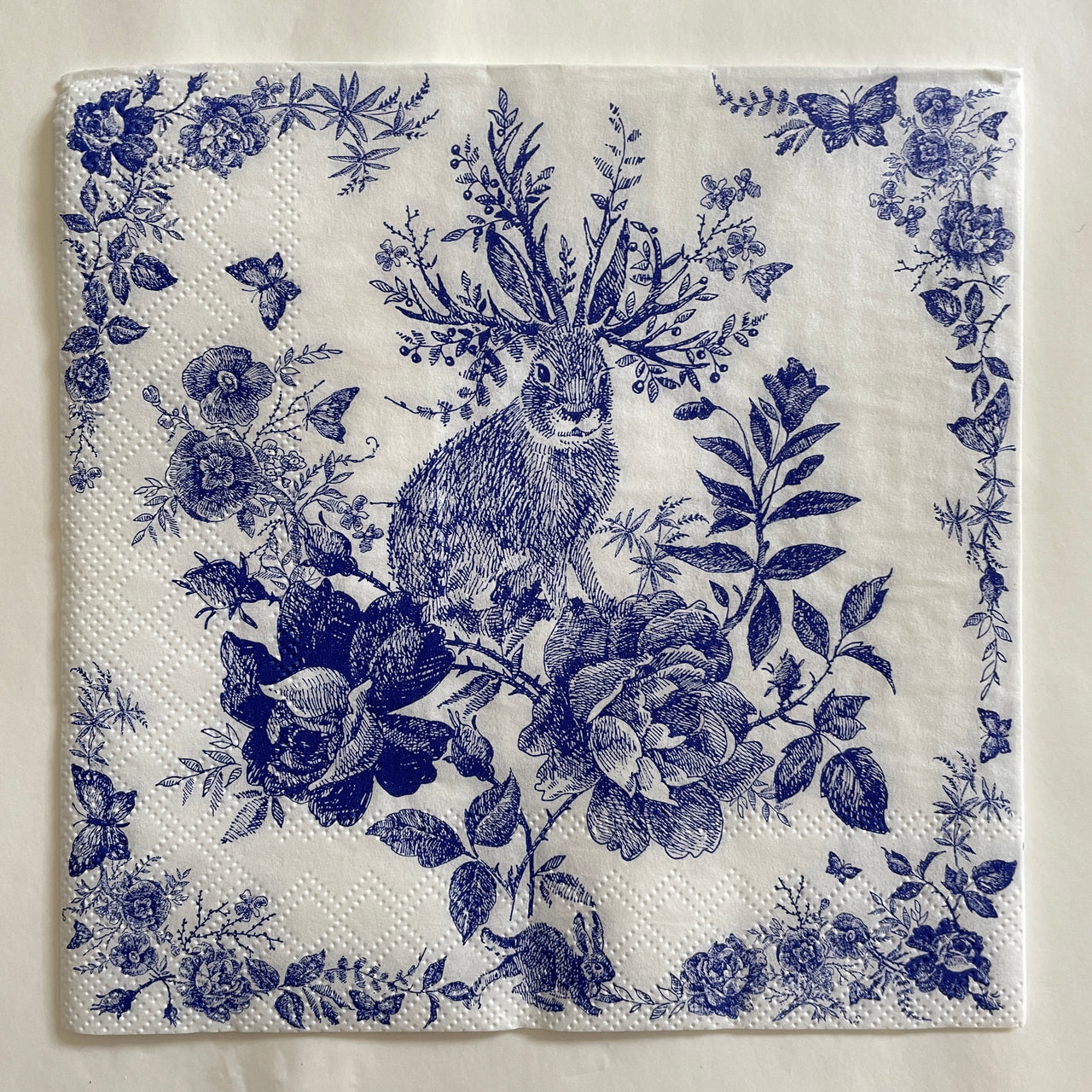 Napkin - Fairytale Hare Blue