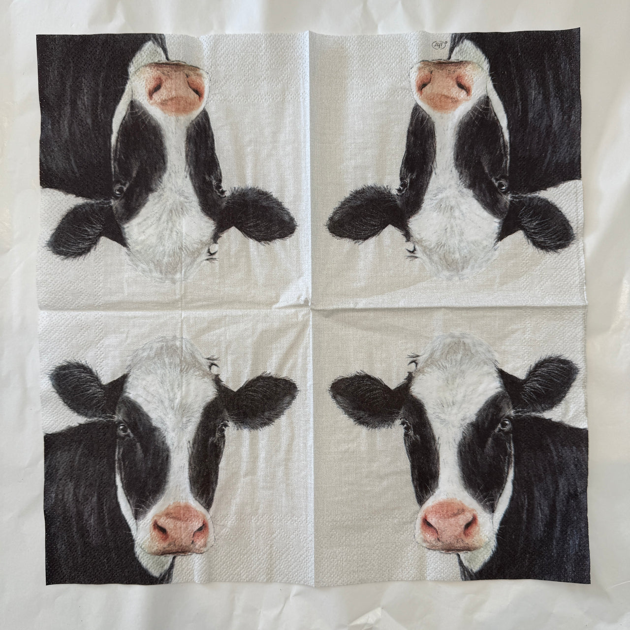 Napkin - Farm Cow