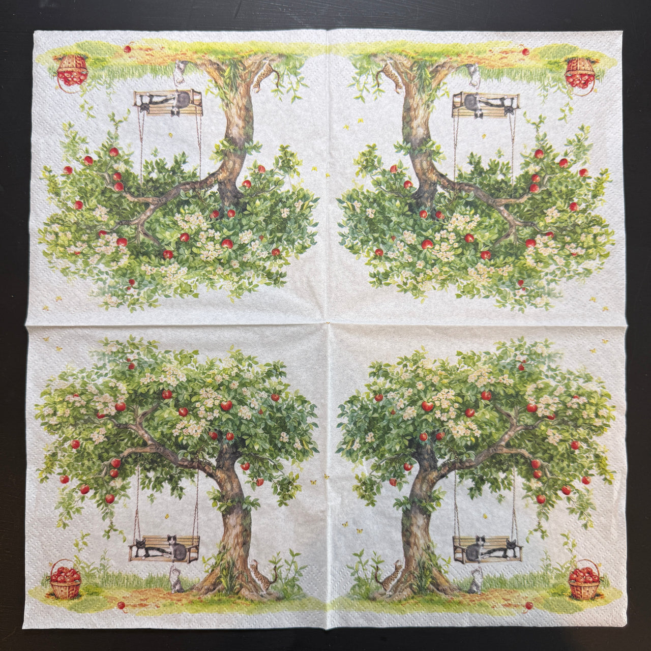 Feline Summer Napkin