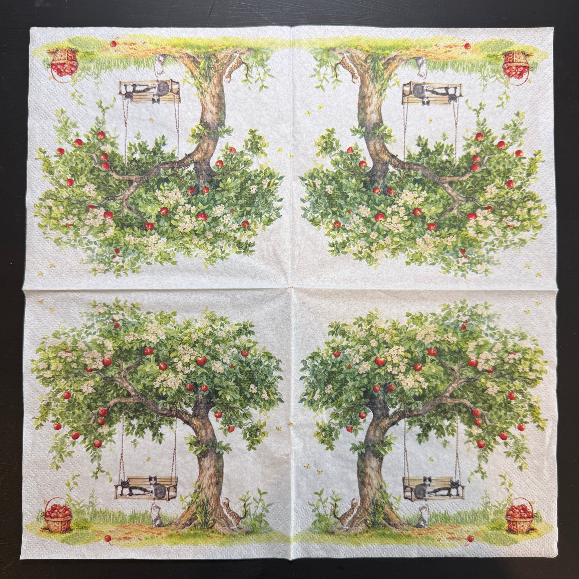 Feline Summer Napkin