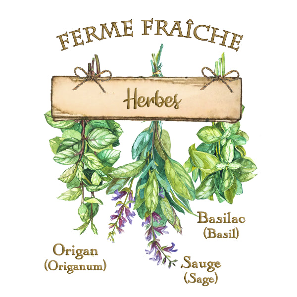 Ferme Fraiche White Cloud Decor Transfer