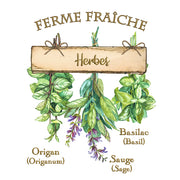 Ferme Fraiche White Cloud Decor Transfer