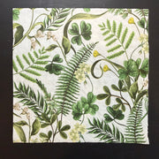 Napkin - Ferns & Green Leaves