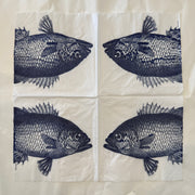 Napkin - Fish Marine