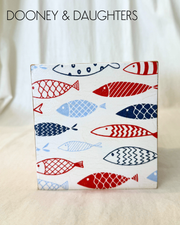 Fish Square Tissue Box