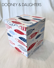 Fish Square Tissue Box