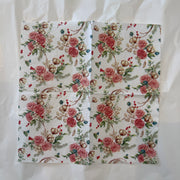 Napkin - Floral Winter Romance