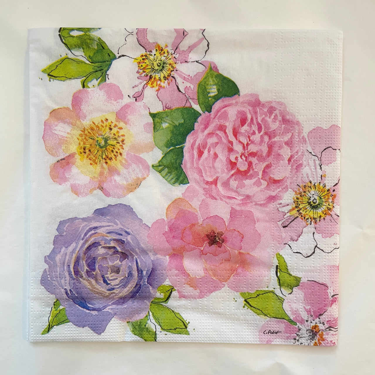 Napkin - Flower Blush