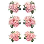 Flower Set 16 White Cloud Decor Transfer
