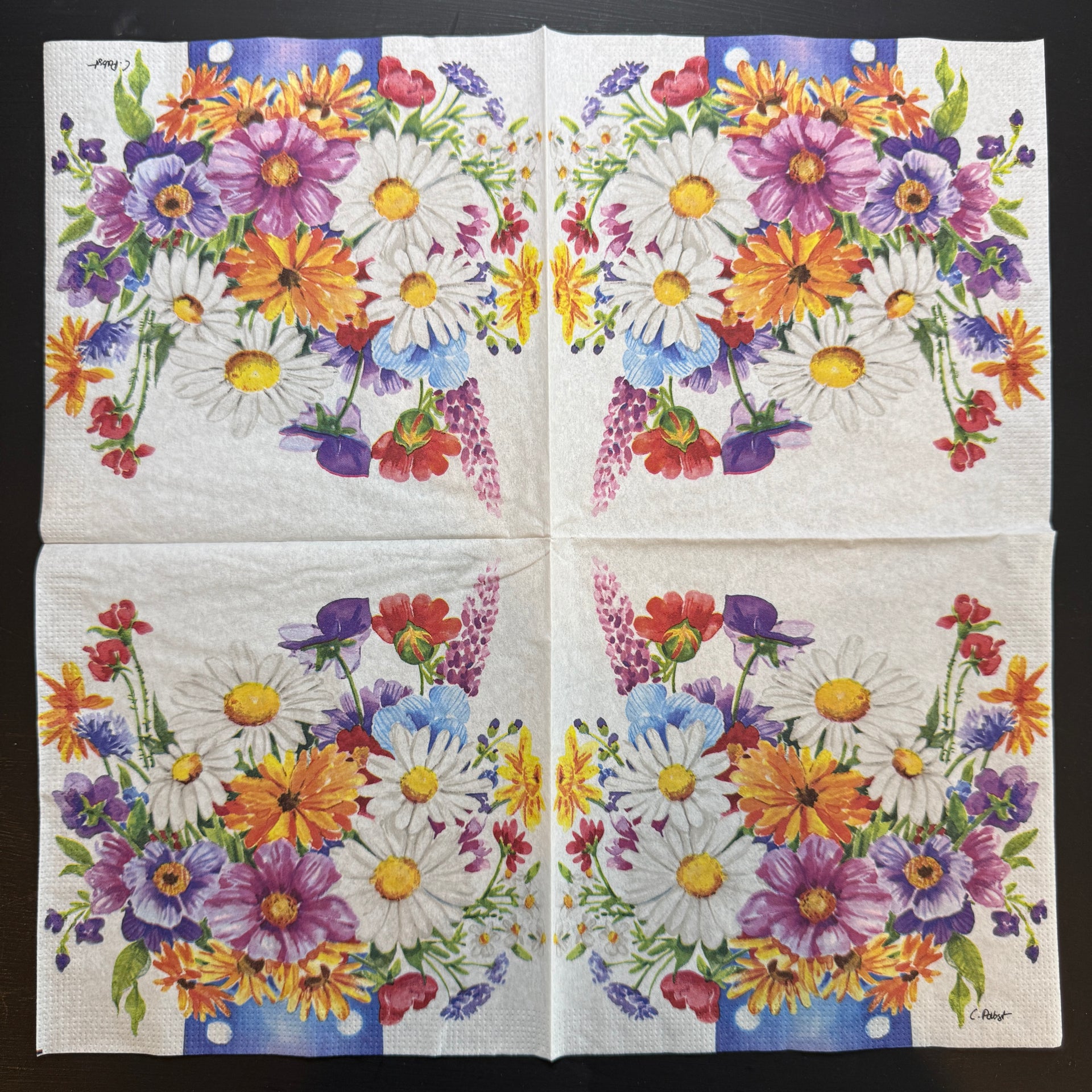 Napkin - Flower Vase