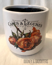 Large Pot - French Roses