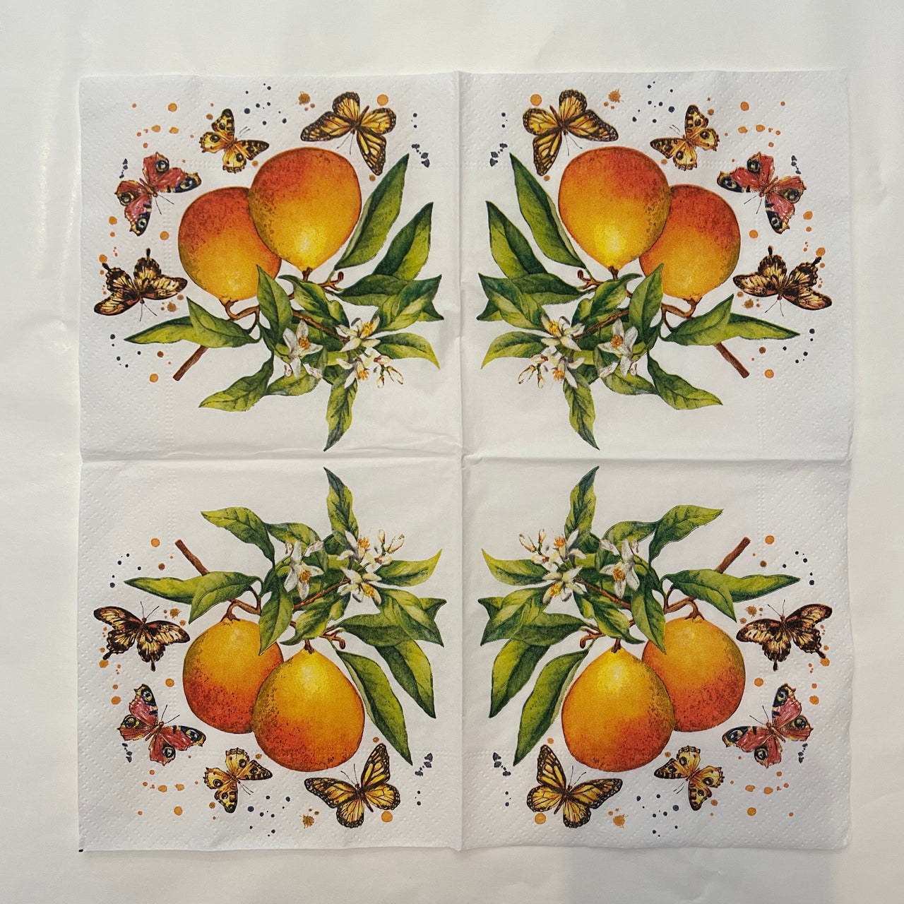 Napkin - Fruity Butterflies