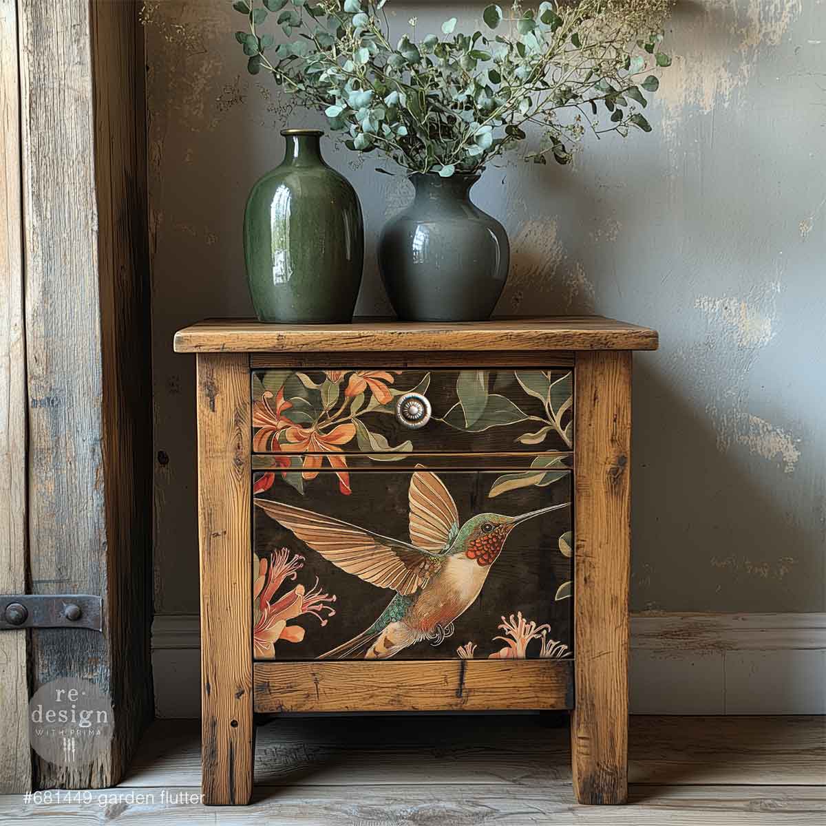 Decoupage Fiber A3 - Garden Flutter
