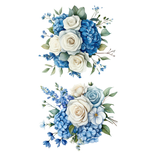 Gentle Breeze White Cloud Decor Transfer