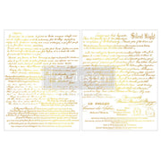 ReDesign Gold Foil Transfer - Gilded Noel Script