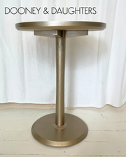 Golden Blush Side Table