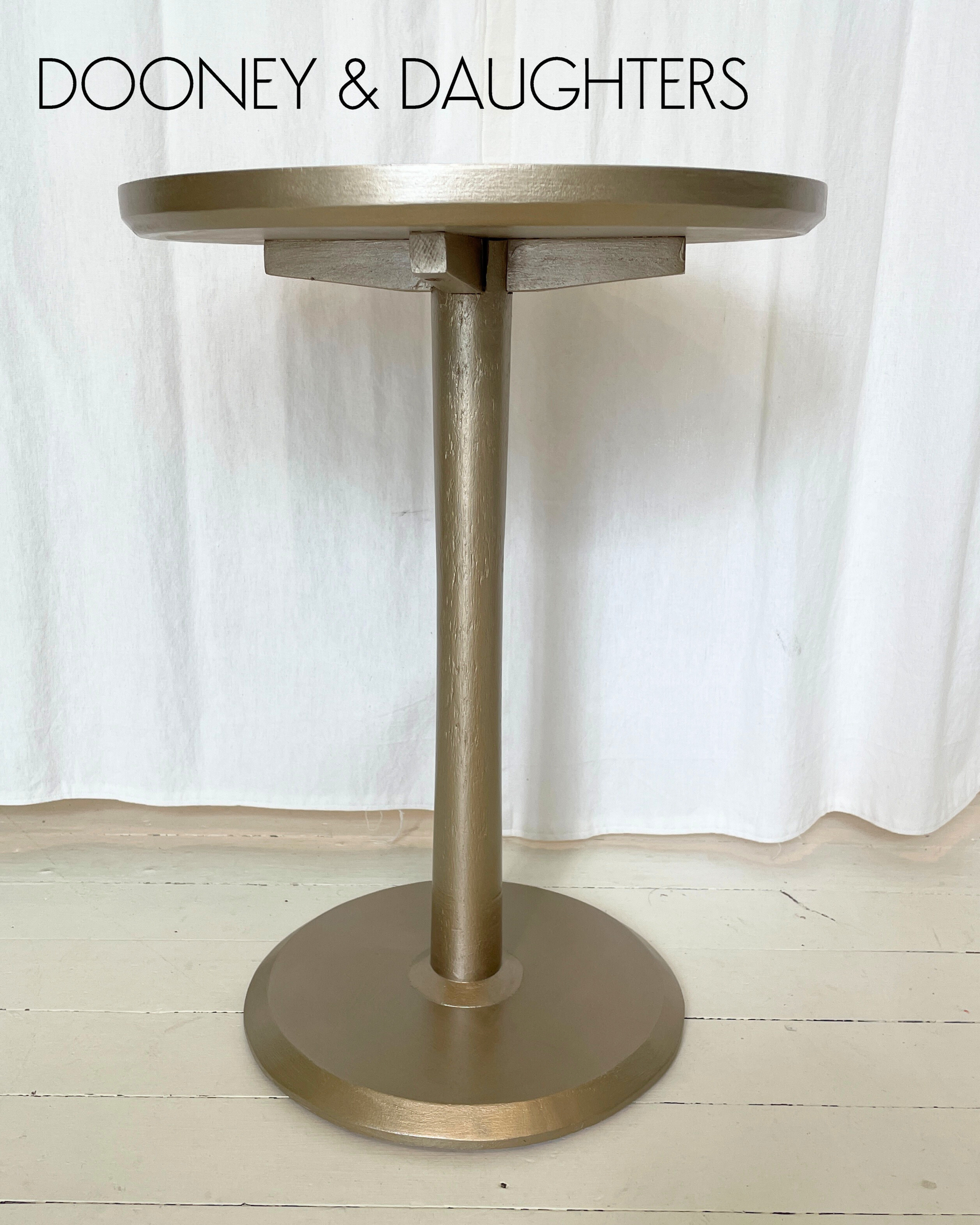 Golden Blush Side Table