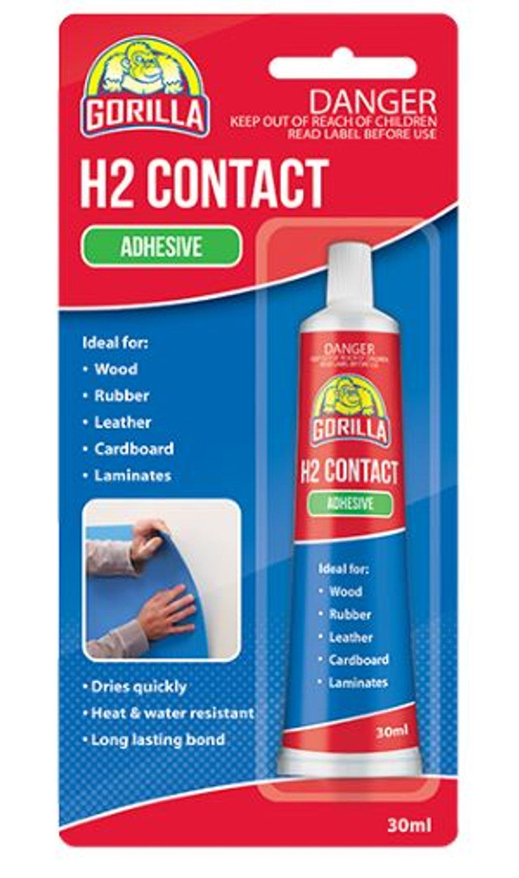 Gorilla H2 Contact Adhesive 30ml