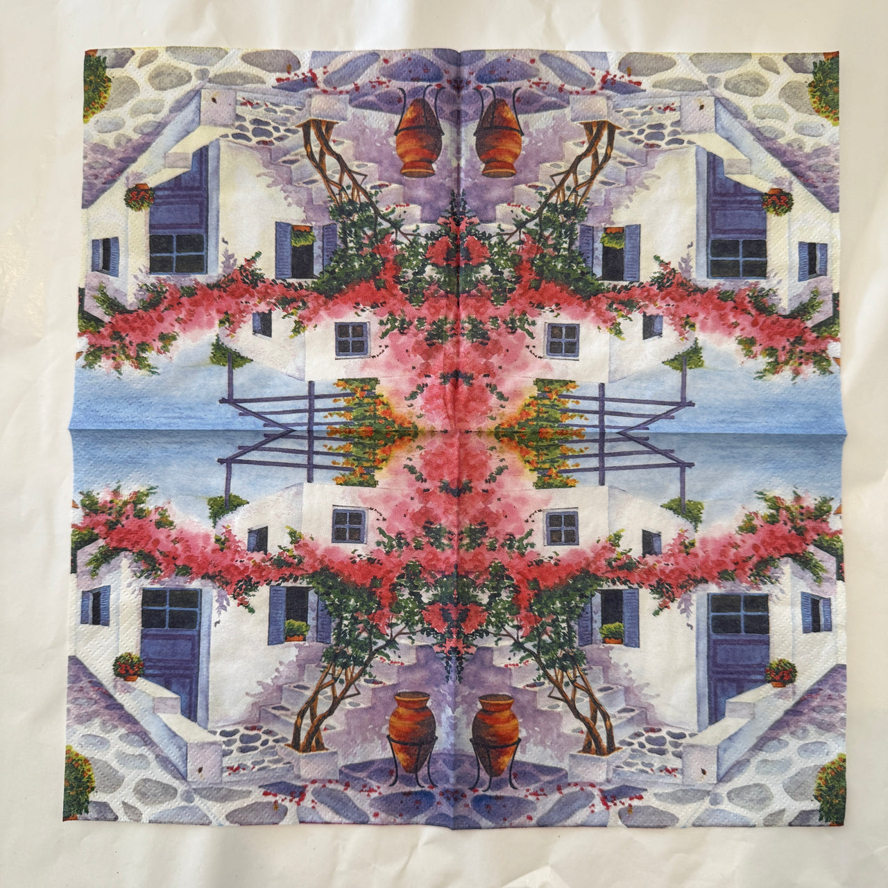 Napkin - Greece Village