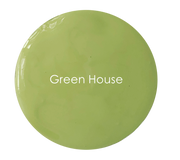 Warm soft green matte wall paint – Green House detail