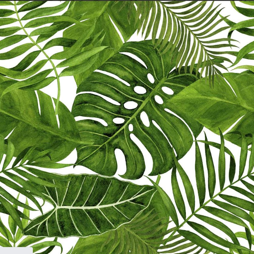 Green Leaves Tissue Paper