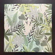 Napkin - Green Leaves Wallpaper
