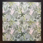 Napkin - Green Leaves Wallpaper