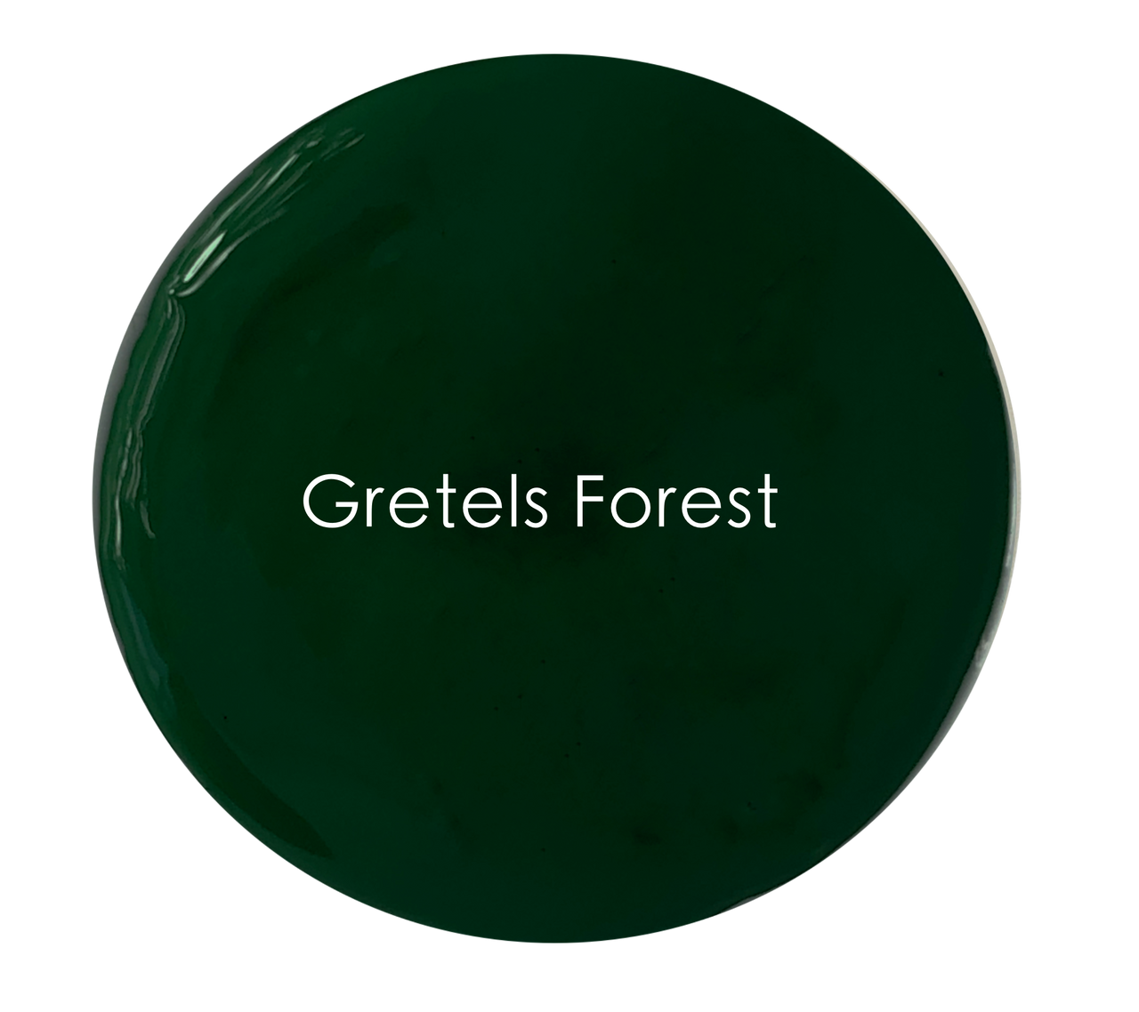 Gretel’s Forest paint tin – tropical dark green Velvet Luxe by The Artisan Company