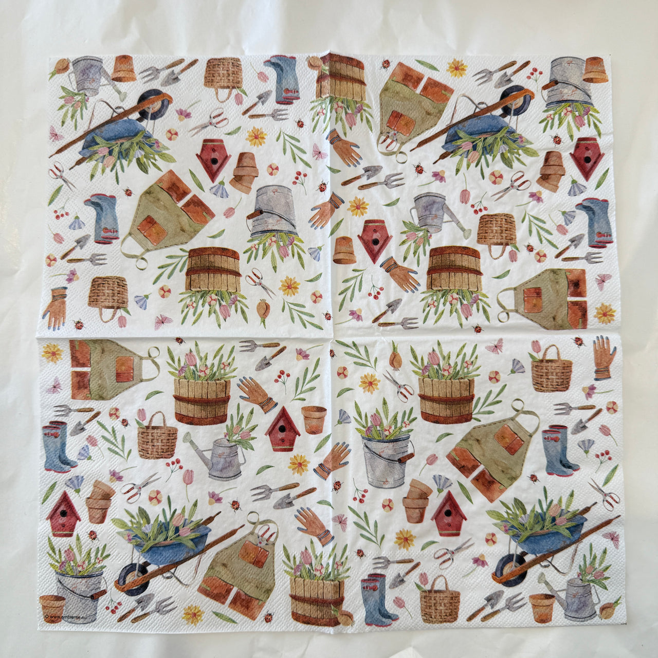 Napkin - Happy Gardening