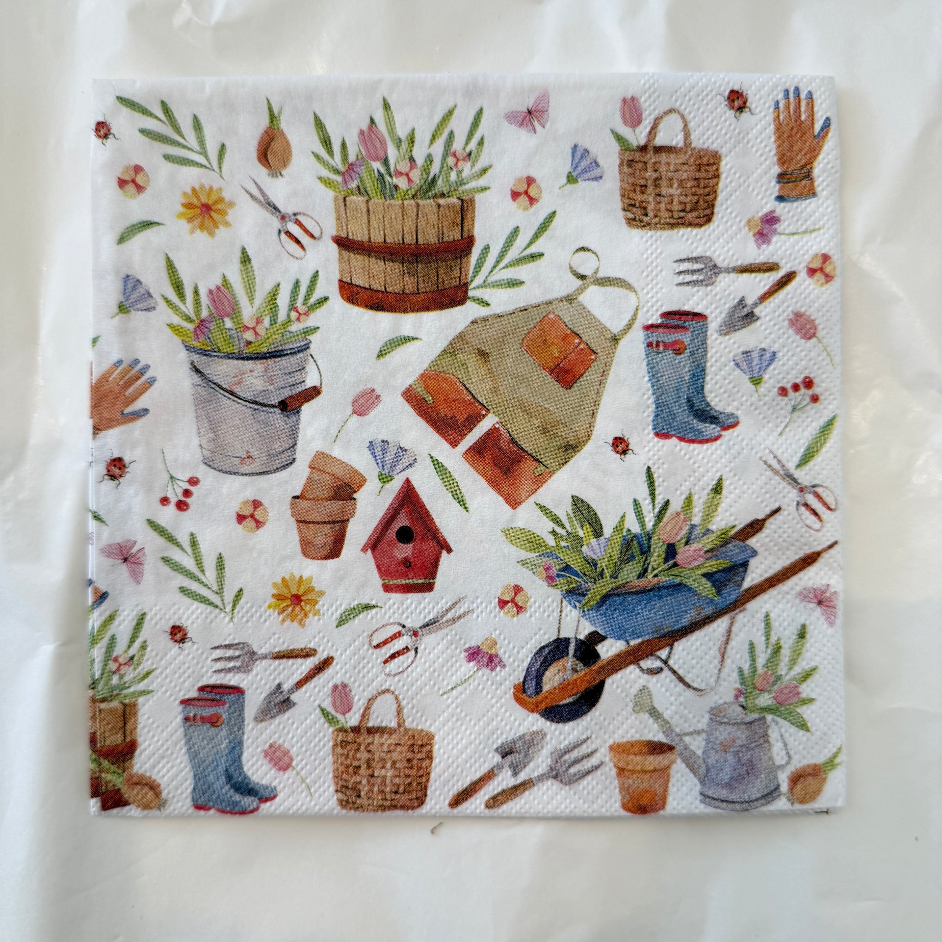 Napkin - Happy Gardening