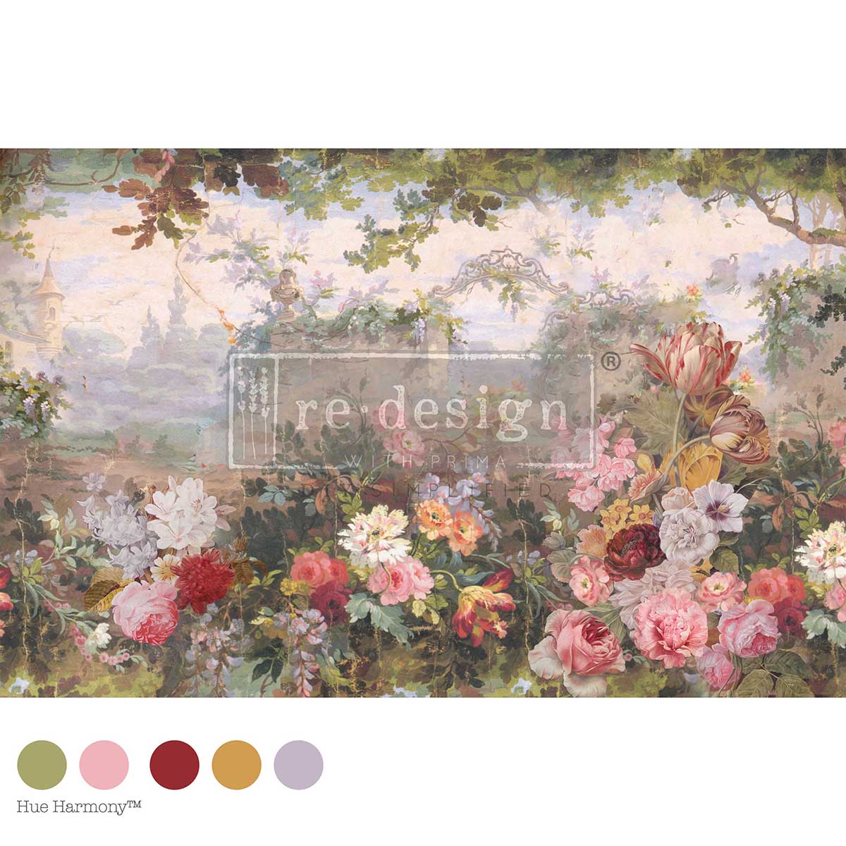 Decoupage Fiber - Heirloom Horizon