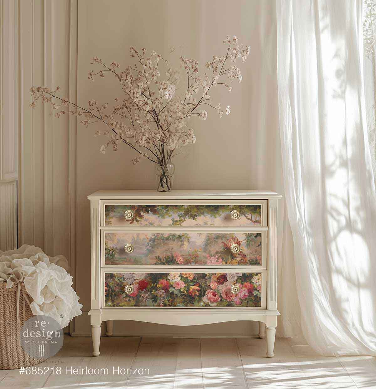 Decoupage Fiber - Heirloom Horizon