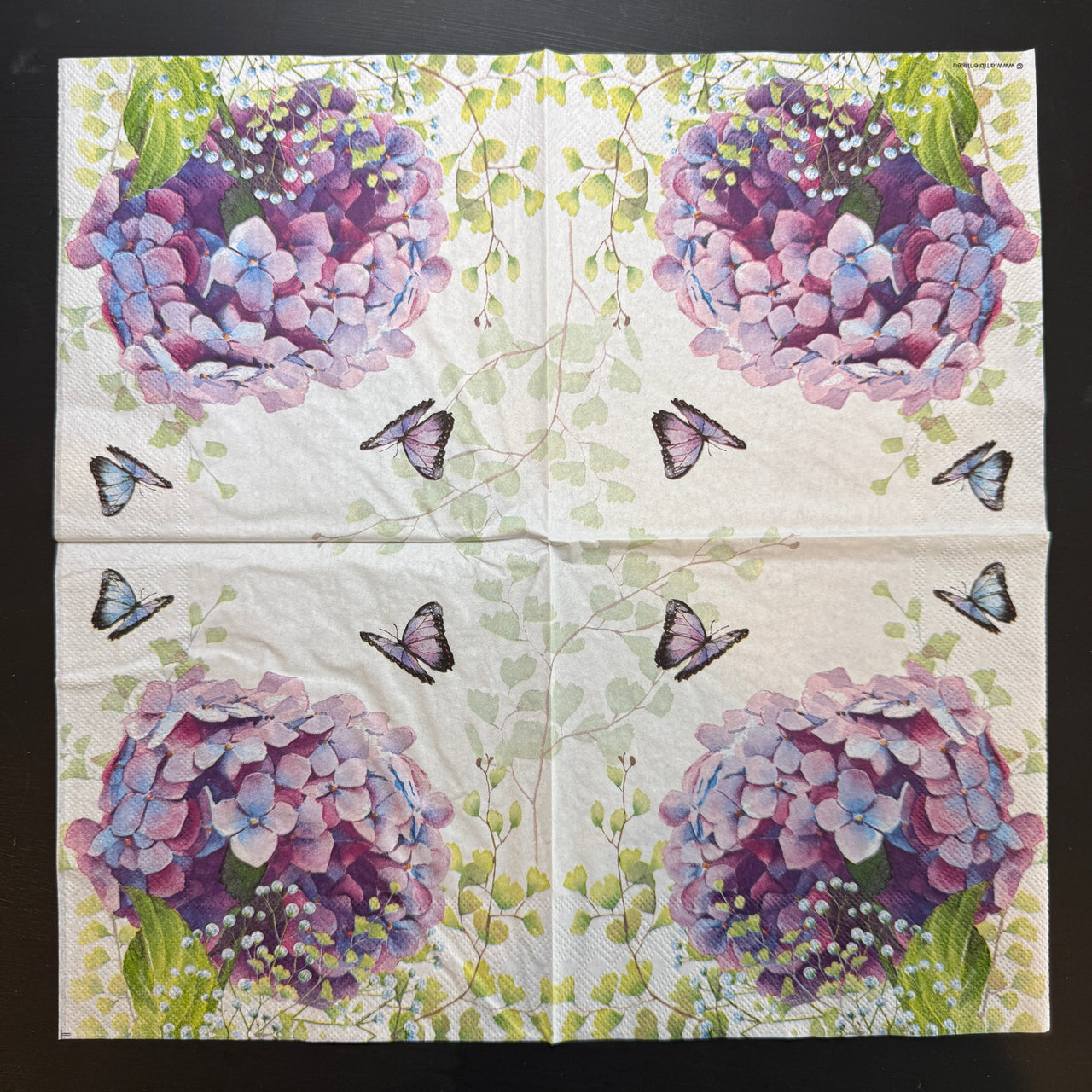Napkin - Hydrangea Ball