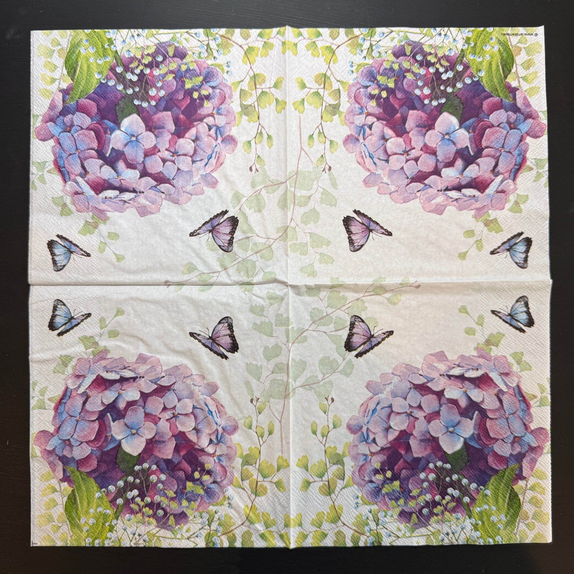 Napkin - Hydrangea Ball