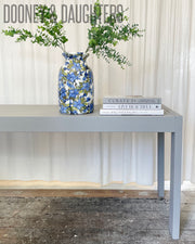 Custom Grey Hall Table