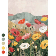 Decoupage Fiber A3 - Impression Of Poppies