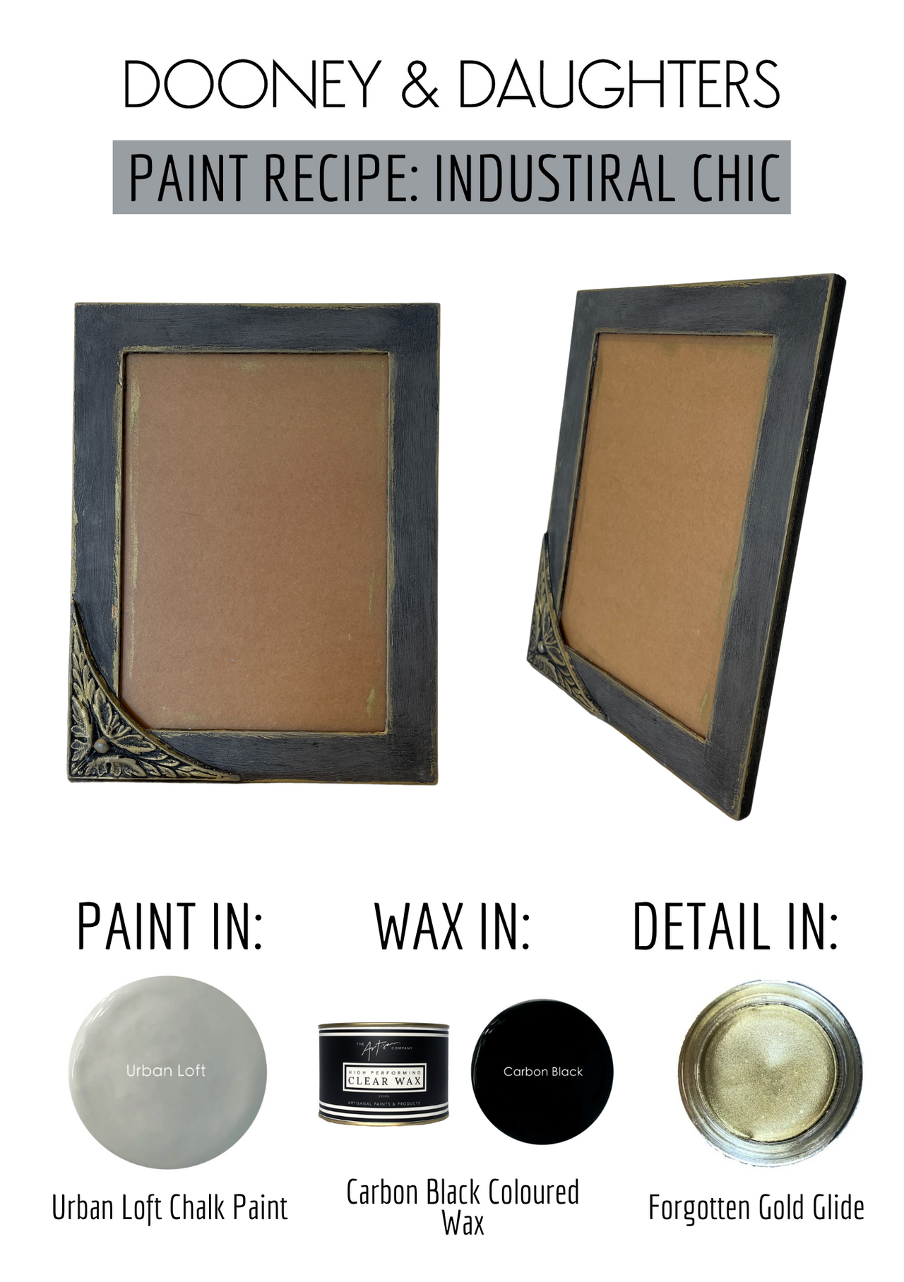 Industrial Chic Paint Recipe