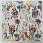 Napkin - Iris With Butterfly