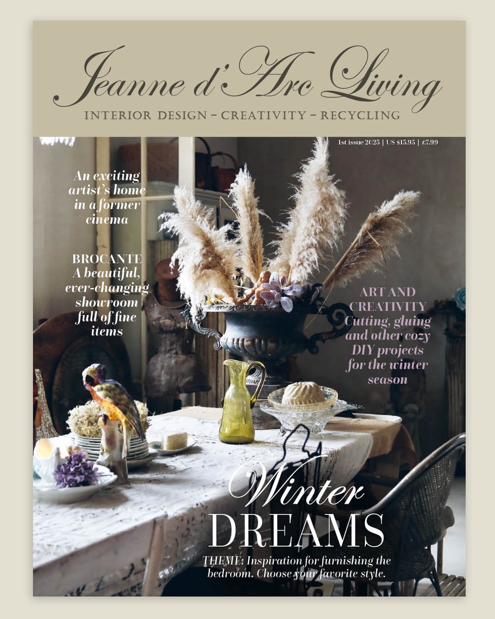 Jeanne d'Arc Living Magazine 2025 - Vol. 1 Winter Dreams