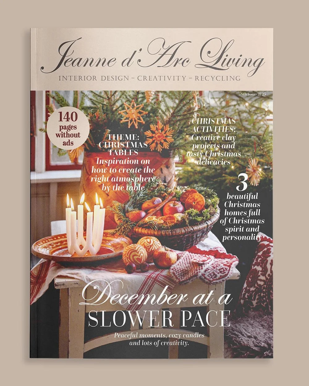 Jeanne d'Arc Living Magazine Vol 8 - December At A Slower Pace