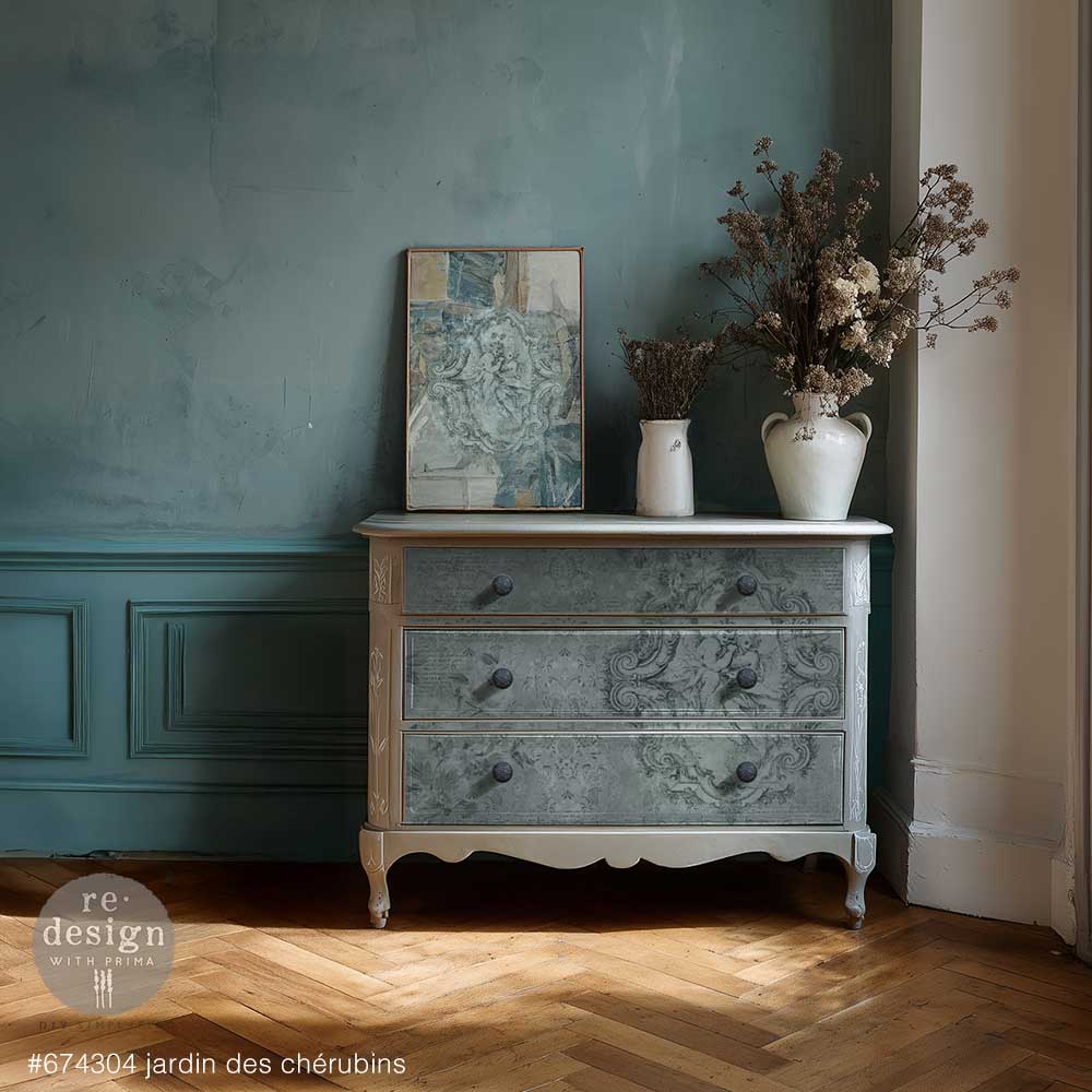 Decoupage Fiber - Jardin des Cherubins