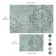 Decoupage Fiber - Jardin des Cherubins