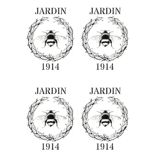 Jardin White Cloud Decor Transfer