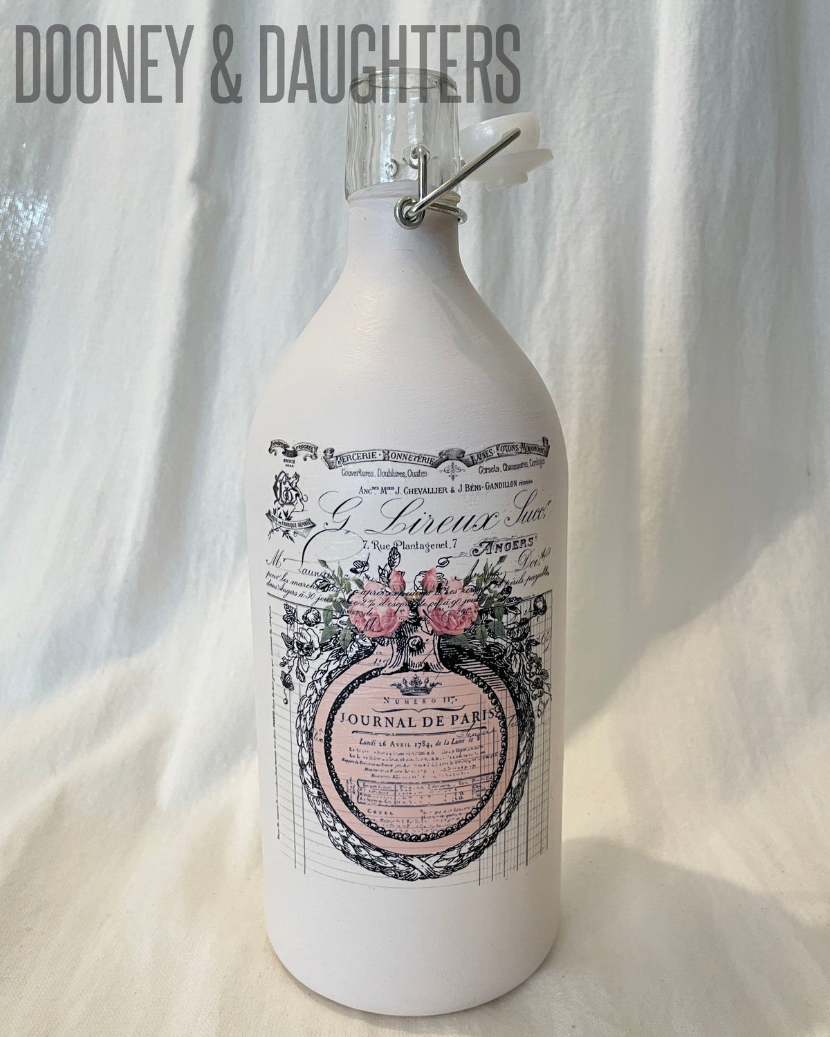 Journal de Paris Glass Bottle