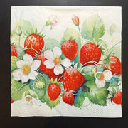 Napkin - Juicy Strawberries