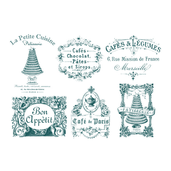 Label 6 White Cloud Decor Transfer