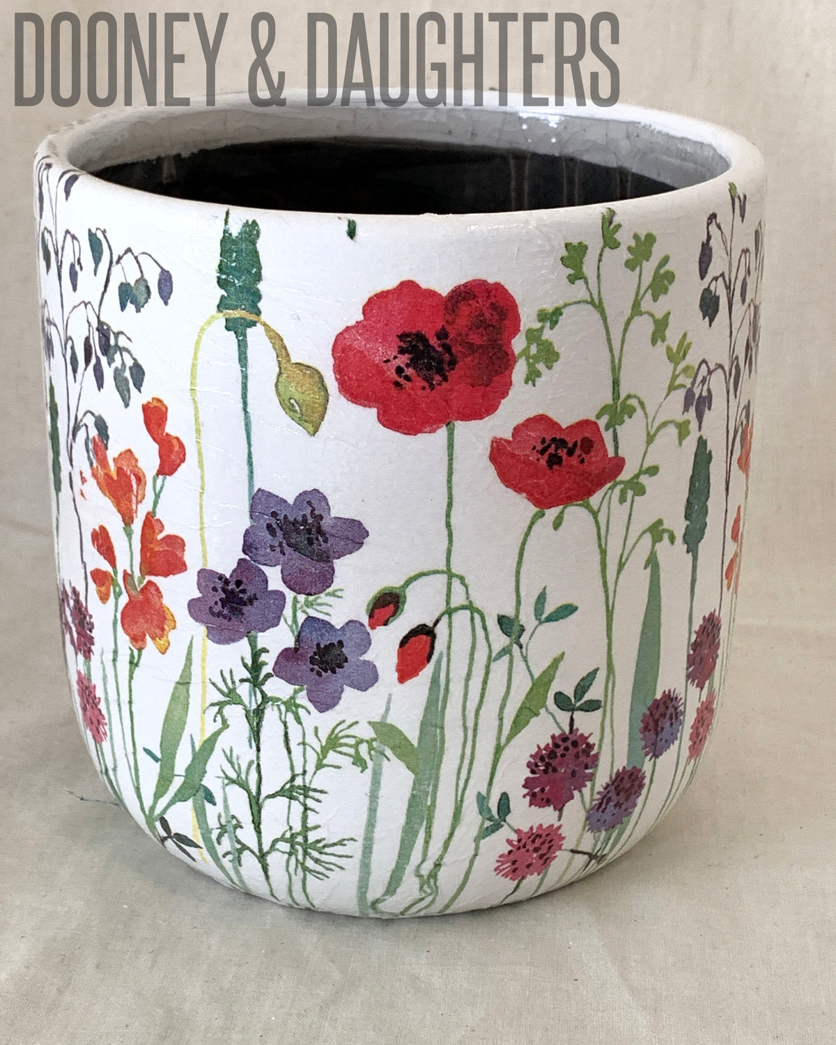 Large Pot - Meadow Flowers