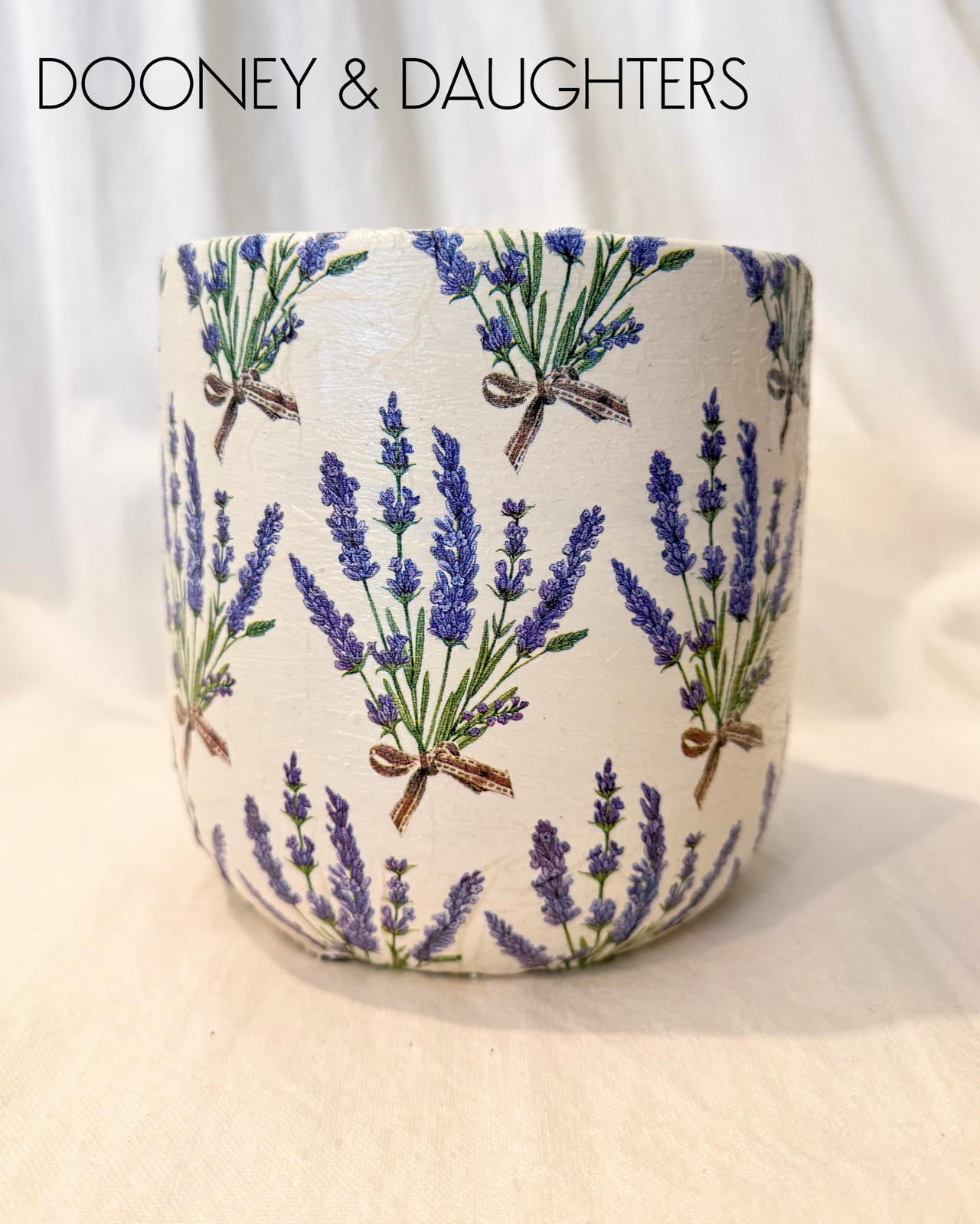 Medium Pot - Lavender Bouquet