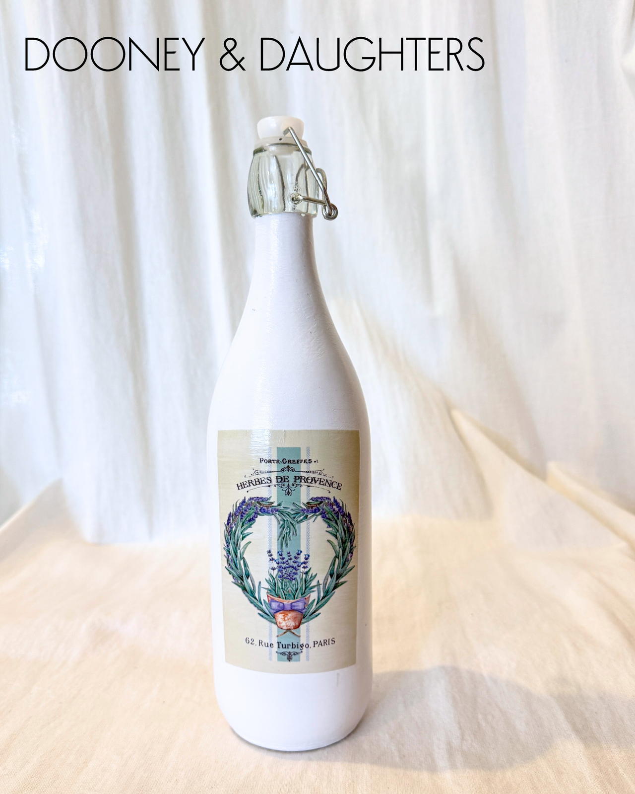 Lavender Glass Bottle