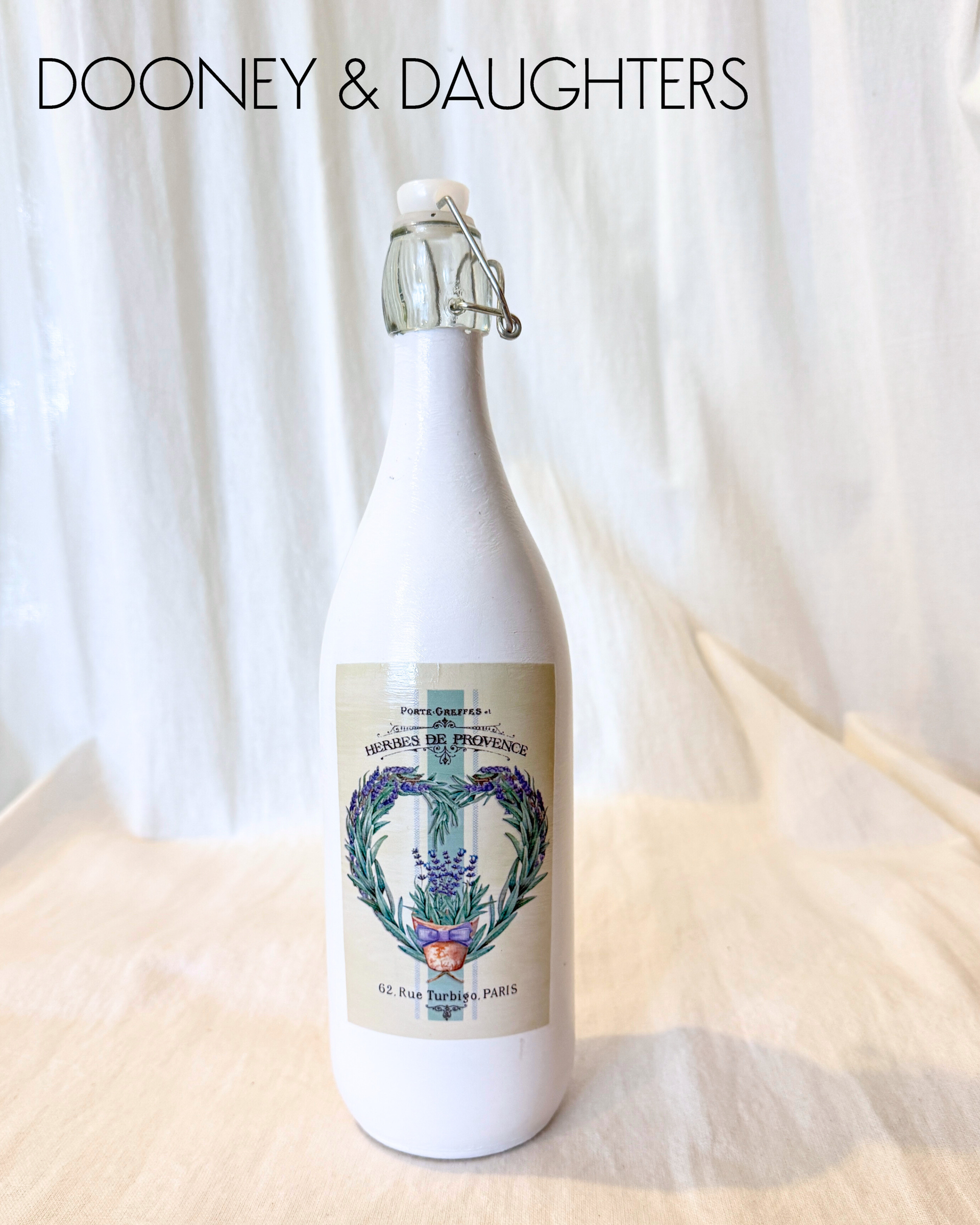 Lavender Glass Bottle